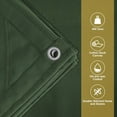 thumbnail image 3 of Eurhowing 16oz Heavy Duty Canvas Tarp 9.8x13FT,  Extra Thick Waterproof Tarpaulin with Rust-Proof Grommets, Tarp Cover for Truck, Camping, Roof, 3 of 9