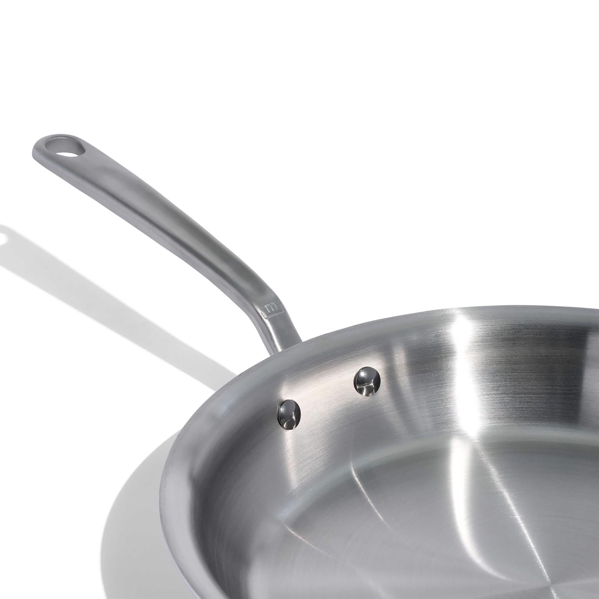 Made In Cookware Stainless Steel Fry Pan 12 in. Silver