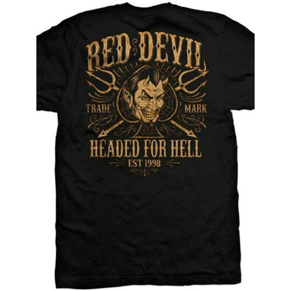 Astraiaintera RED DEVIL CLOTHING Headed For Hell – Men’s T-Shirt