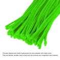 thumbnail image 4 of Uxcell 30cm/12 inch Pipe Cleaners Chenille Stems for DIY Art Crafts Light Green 100 Pack, 4 of 6