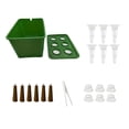 thumbnail image 2 of Hydroponic Grow Box 6-Hole Planting System Home Herb Planter Vegetable Cultivation Kit for Indoor Gardening, 2 of 8