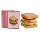 thumbnail image 5 of Juguete de madera para apilar alimentos, juego de comida para preescolar, juego de simulación y aprendizaje para niños. Sándwich, 5 of 9