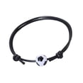 thumbnail image 1 of con Abalorio de Bola, Decoración , Regalo de Moda, Suministros de Joyería, Inspiradoras para Deportes, Adolescentes, Adultos, Fútbol Yinane Pulsera con dije de bola, 1 of 6