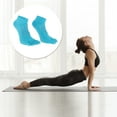 thumbnail image 6 of Unique Bargains 1 Pair Yoga Five Toe Socks Durable Closed Socks for Women Blue, 6 of 6