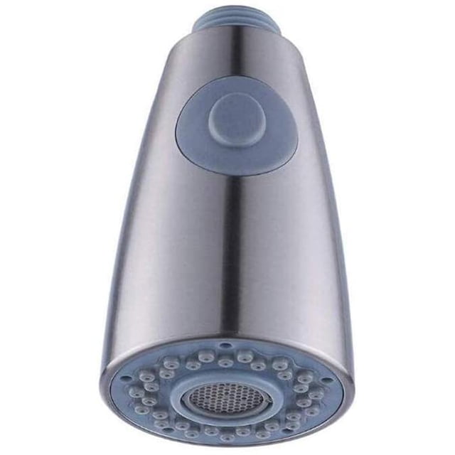 G-Tree Vaporisateur de Cuisine Buse de Robinet Tête de Pulvérisation Rétractable Remplacement - Tête de Douche 2 Réglages de Pulvérisation pour Robinet de Lavabo Mélangeur (Nickel Brossé)