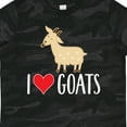thumbnail image 4 of Inktastic Goat Cute I Love Goats Farm Animal Boys or Girls Toddler T-Shirt, 4 of 5