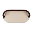 thumbnail image 6 of Bowery Hill Traditional Wooden 37" Upholstered Bench - Cherry Brown, 6 of 8