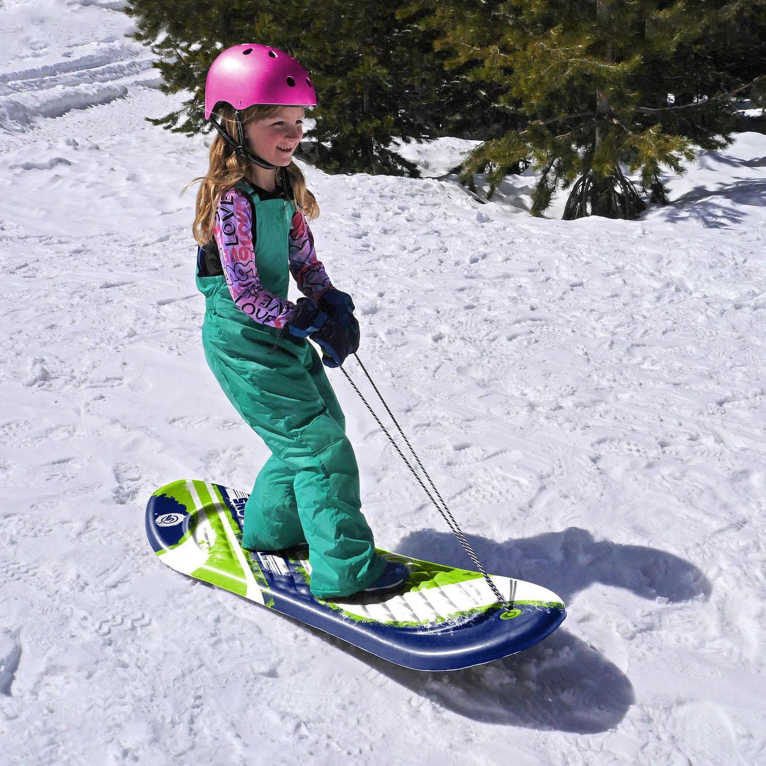 48in Snow Board-Green