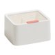 thumbnail image 2 of Caja de almacenamiento de algodón cosmético con tapa y etiqueta a prueba de polvo Caja de almacenamiento de lápiz labial de escritorio con doble compartimento Caja de almacenamiento de Akmoler, 2 of 8