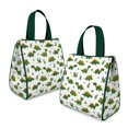thumbnail image 2 of Green Dinosaurs Classic Ferns Insulated Lunch Bag for Women & Adults,Large Portable Soft Cooler Lunch Bag,Thermal Food Storage Tote with Pearl Cotton,8.66L,8.75x5.75x9.5 Inch, 2 of 6