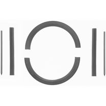 Fel-Pro BS 6141 Crankshaft Seal Kit For Select 55-65 Edsel Ford Mercury Models