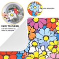 thumbnail image 2 of Yayeee Dish Drying Mat for Kitchen Counter 16"x18" Microfiber Absorbent Pad, Floral Fiesta, 2 of 7