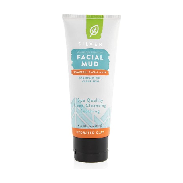 Arcilla hidratada Facial Mud Redmond, tubo de 120 ml (paquete de 2)