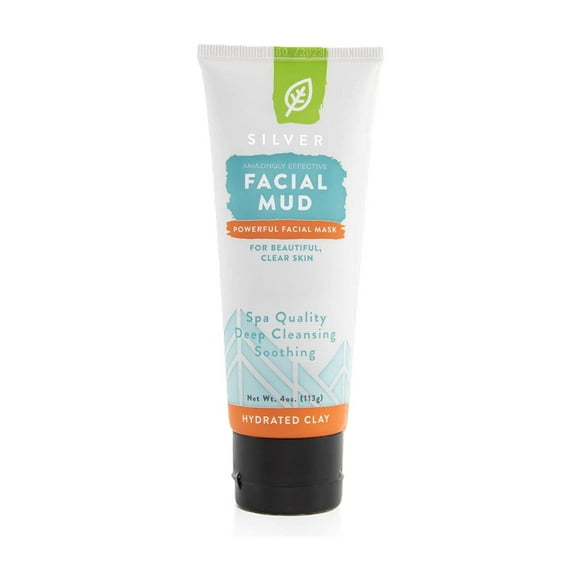 Arcilla hidratada Facial Mud Redmond, tubo de 120 ml (paquete de 2)