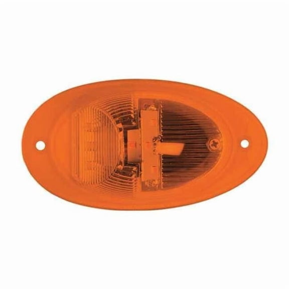 Maxxima Side Marker,Amber,2-29/32 in. Depth M63123Y