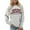 Light Gray, variant on Women's Jesus Sweatshirt 2026 Fall Winter Crewneck Bible Verse Christian Sweat Shirts Pullover Top