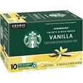 thumbnail image 2 of Starbucks Flavored Coffee K-Cup Pods, Vanilla Flavored Coffee, Made Without Artificial Flavors, Keurig Genuine K-Cup Pods, 10 Ct K-Cups/Box (Pack Of 1 Box), 2 of 3