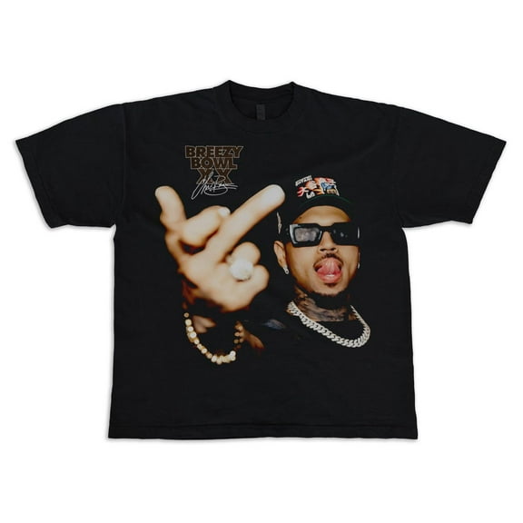 ZENUA Chr.Is Bro.Wn Breezy Bowl Vintage Look Oversized Boxy Hip Hop Big Face T Shirt Hot Trending Shirt/Sweatshirt