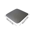 thumbnail image 3 of Office Seat Cushion, Faux Leather Chair Pad for Office, Barber and Computer Chairs, Waterproof Quilted Design, Thick Support for All-Day Comfort, 3 of 6