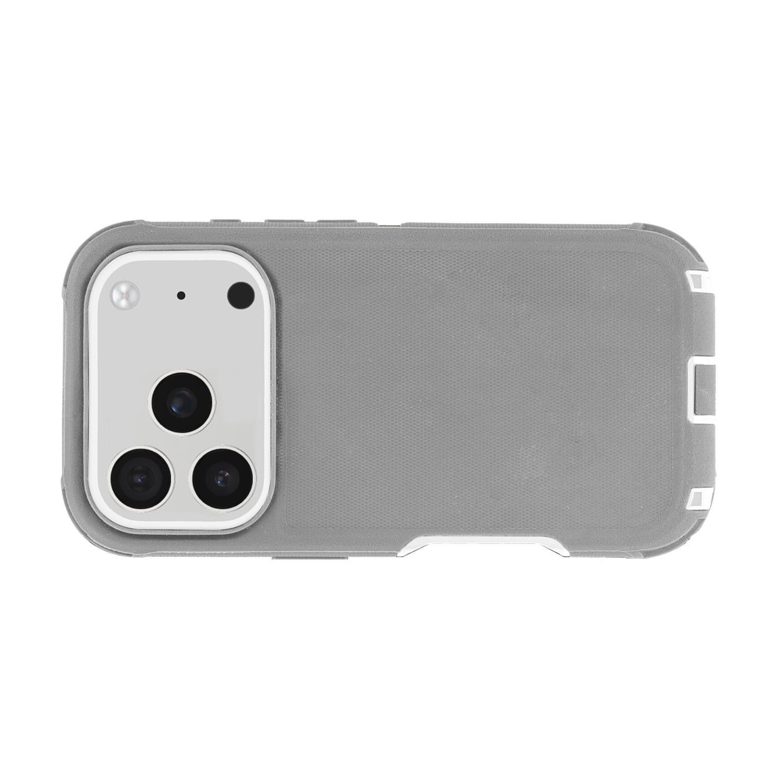 Heavy Duty Rugged Case with Shockproof Protection for iPhone 17 Pro Max - Grey