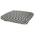 thumbnail image 2 of Majestic Pet | Chevron Rectangle Pet Bed For Dogs, Removable Cover, Black, Small, 2 of 6