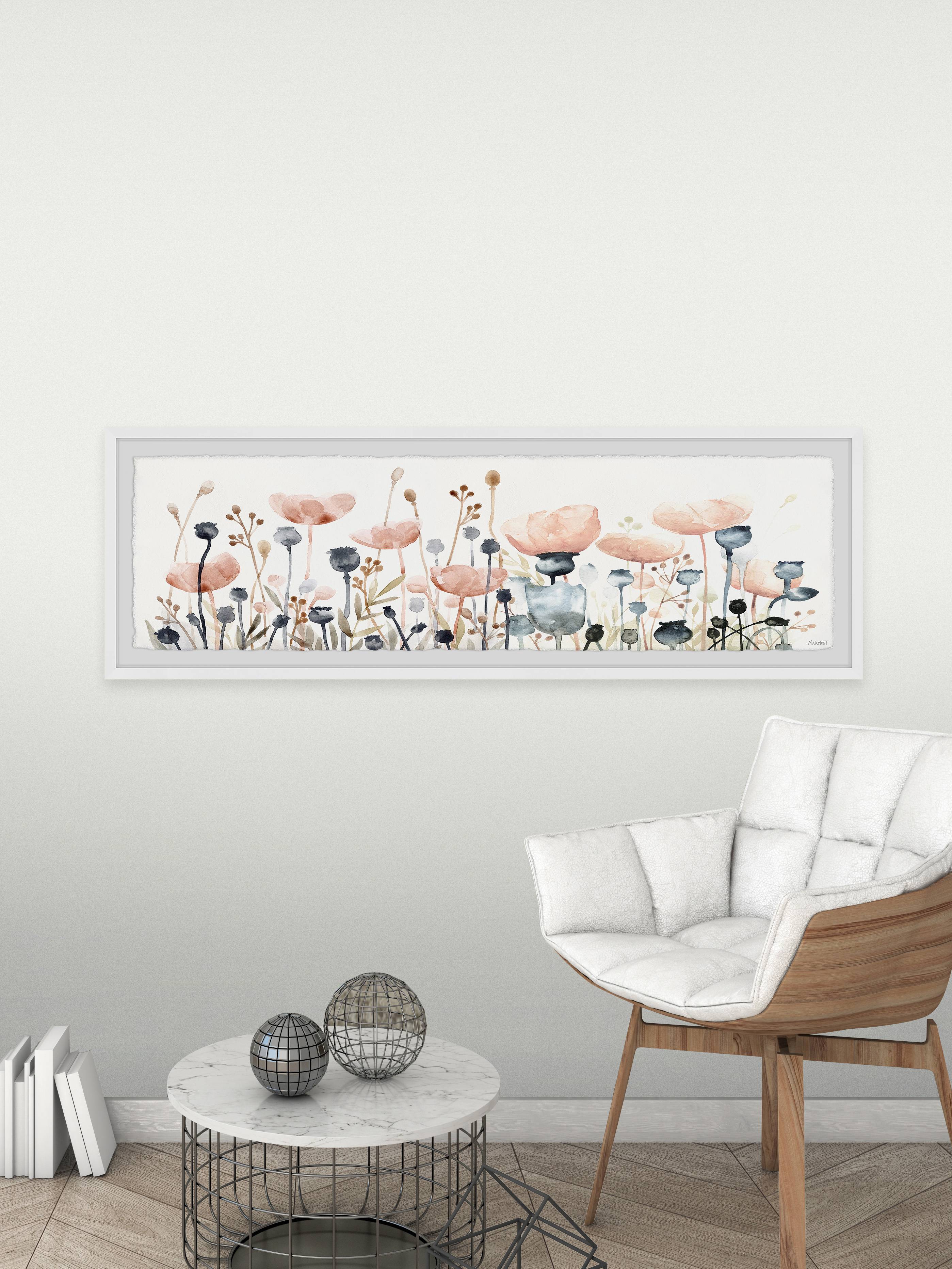 Marmont Hill Flowers and Buds Framed Wall Art