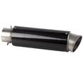 thumbnail image 2 of Motorcycle Exhaust Pipe,60MM Bright Motorcycle Modification Modification Exhaust Pipe Stainless Steel Exhaust Pipe Ultra Responsive, 2 of 5