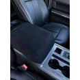 thumbnail image 4 of Auto Console Covers- Fits the Ford Expedition 2017-2023 Customized Center Console Armrest Lid Cover Fleece Fabric Made in the USA - Black, 4 of 4