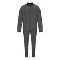 thumbnail image 4 of Stamzod Sweatsuits For Men 2 Piece Full Zipper Colorblock Men's Jogging Tracksuit Set Casual Athletic Long Sleeve Plus Size Men's Suits On Clearance, 4 of 6