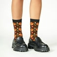 thumbnail image 4 of Naloa Autumn Pumpkin Kids Socks Unisex Kids and Toddlers' Crew Socks, ,1 Pairs, 4 of 5
