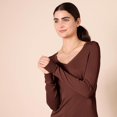 thumbnail image 4 of walmart Essentials Womens Lightweight V-Neck Sweater, 4 of 8