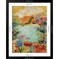 thumbnail image 5 of Art.com Whimsical Pond I Art Print by Karen Fields, Black Frame Wall Art, 32" x 40", 5 of 5