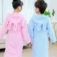 thumbnail image 4 of 1 bata para niños, bata de baño de algodón de rizo suave con capucha para niñas, bata de algodón para niños y niñas Vhermosa Toallas y Batas, 4 of 8