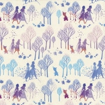 Springs Creative Disney Frozen 2 Frozen Character Silhouettes 100% Cotton Fabric sold by the yard