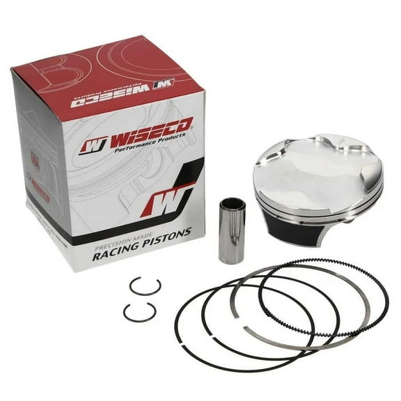Wiseco RE803M07700 Racer Elite 4-Stroke Piston Kit - Standard Bore 77.00mm, 14.5:1 High Compression