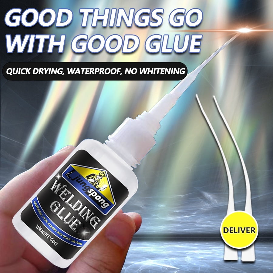 4 PC 50ml Premium Oil-Based Welding Agent, Instant Strong Repair Glue for Wood, Ceramic, Plastic, Shoes and Multifunctional Daily DIY Maintenance
