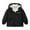 Black#178, variant on Girls Boys Jackets Warm Windproof Letter Printed Long Sleeve Hooded Zip Up Coat With Pockets Girls Stylish Climbing Hiking Camping Jacket,160,12-14 Years