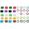 thumbnail image 6 of Assorted Key Caps Identifiers Covers For Effective Key Management Feature Silicone In Various Color Fast Easy Key Access, 6 of 9