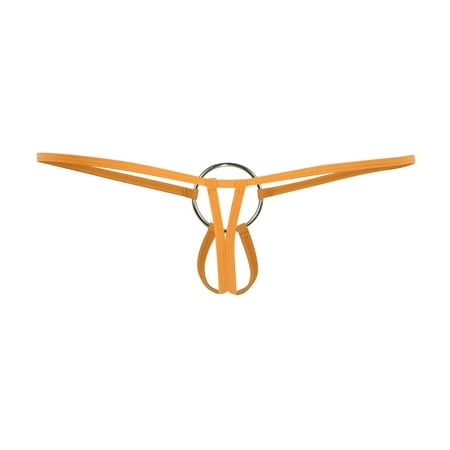 Taste Underwear Strap Beaded Chain Link Sexy Hollow Out T Thong Taste Underwear Lingerie Top for Women