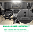 thumbnail image 4 of Overhead Console For 6 CX-5 CX-8 CX-9, Interior Ceiling Dome Reading Light Map Lights Lamp Replaces GRF5-69-970B 02, Map Reading Light With Sunroof Switch-black, 4 of 6