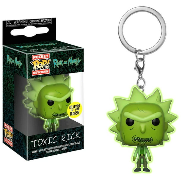 Funko - Funko Rick & Morty Pocket POP! Animation Toxic Rick Keychain - Walmart.com - Walmart.com