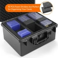thumbnail image 3 of Bheddi Graded Card Storage Box - Sports Trading Card Slab Case Compatible with PSA CSG BGS SGC Magnetic Card Holder & Top Loaders, Waterproof Boxes - 3 Custom Graded Cards Case Compar, 3 of 7