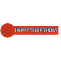 Amscan 249575 Transformers 3 Crepe Streamer