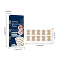 thumbnail image 3 of Nail Patches,Ingrown Toenail Correction Treatment Tool, No Glue 50Pcs Ingrown Toe nail Corrector Patch, Professional Ingrown Toenail Sticker, 3 of 8