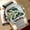 E106 SL GN N, variant on Luxury Quartz Watch for Men – Square Dial with Chronograph and Water Resistance