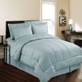 thumbnail image 2 of Marquee Linens 8-Piece Set Embossed Bed in a Bag, 2 of 8