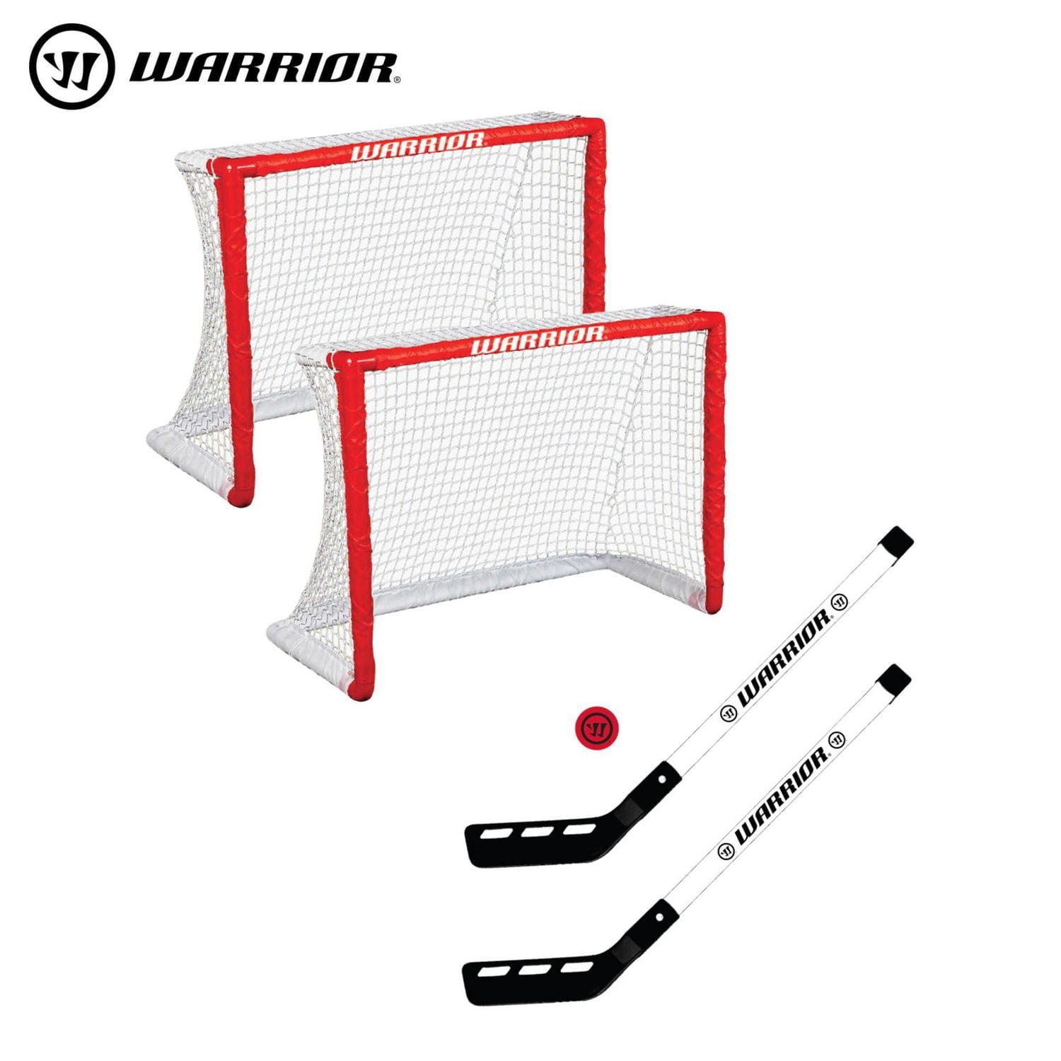 Ensemble de 2 mini objectif de hockey de Warrior