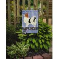 thumbnail image 2 of Carolines Treasures CK3612GF Papillon Welcome Garden Size Flag, 2 of 3