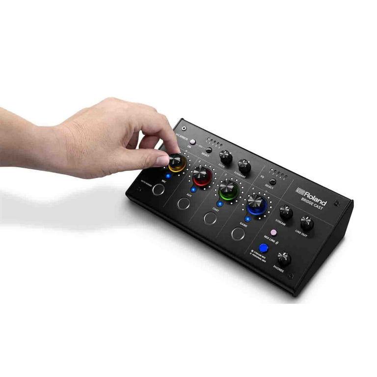Roland BRIDGE CAST Dual Bus Audio Gaming Mixer - Walmart.com
