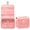 Pink, variant on Moocorvic Hanging Toiletry Bag - Large Cosmetic Makeup Travel Organizer For Men & Women With Sturdy Hook